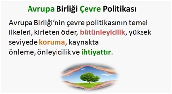 Avrupa Birliği Çevre Politikası